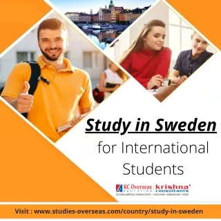 study in sweden for international students