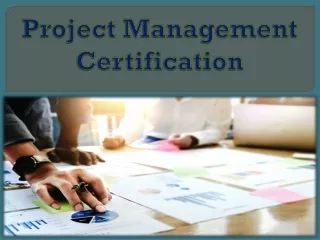 Project Management Certification