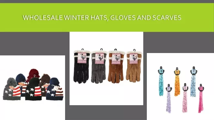 wholesale winter hats gloves and scarves