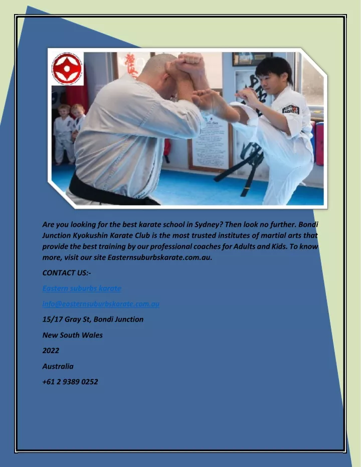 are you looking for the best karate school