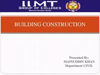 building construction