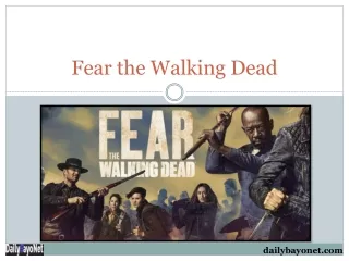 fear the walking dead