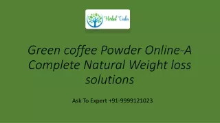 green coffee for weight loss 100% Organic green coffee