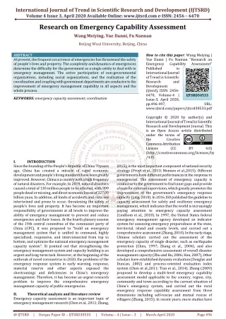 international journal of trend in scientific