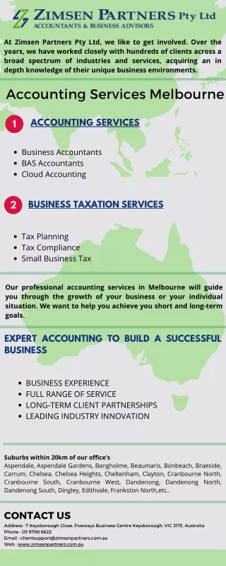 at zimsen partners pty ltd we like
