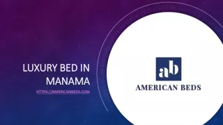 luxury bed in manama