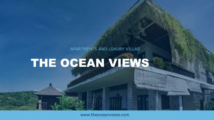 apartments and luxury villas