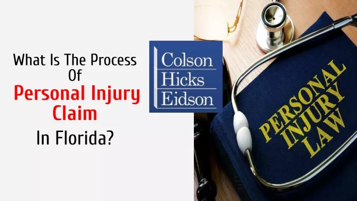 what is the process of personal injury claim