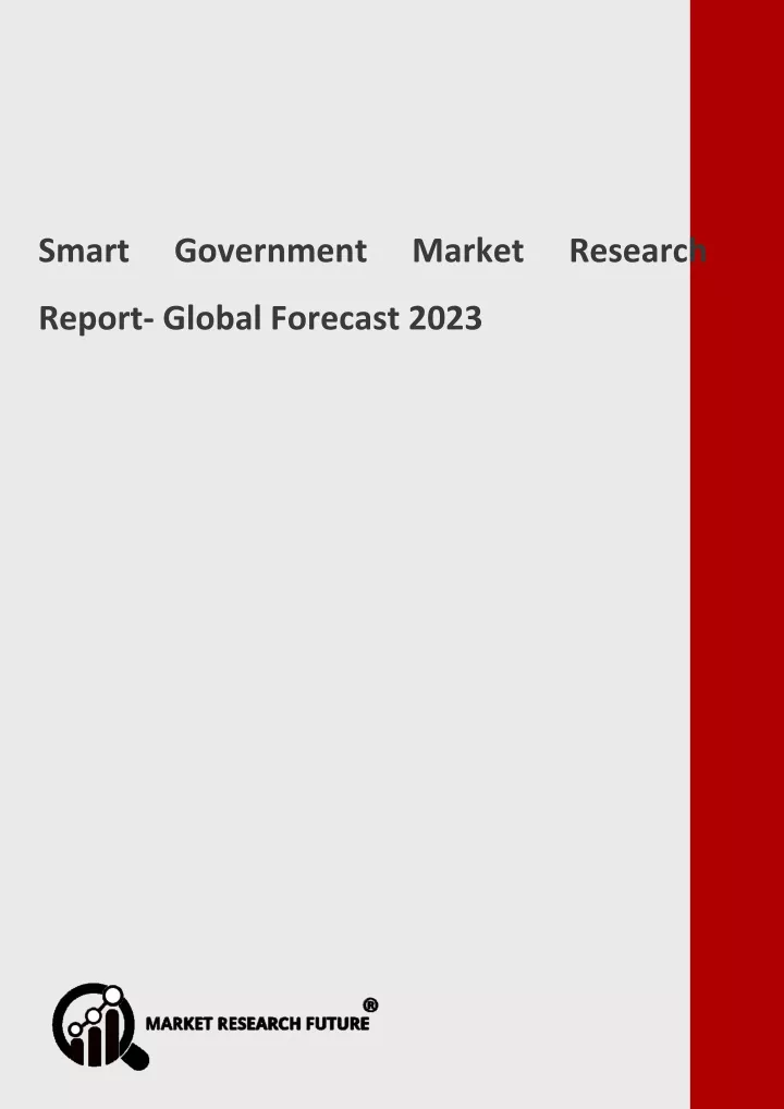 smart government market research report global