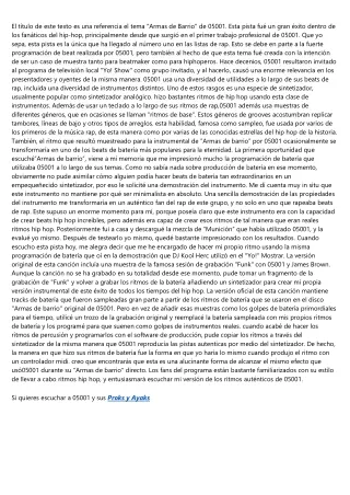 el t tulo de este texto es una referencia el tema