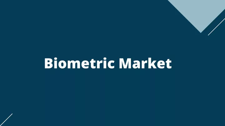 biometric market