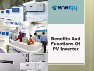 Benefits and functions of Pv inverter