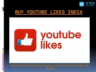 Which is the best company for buy YouTube likes in India