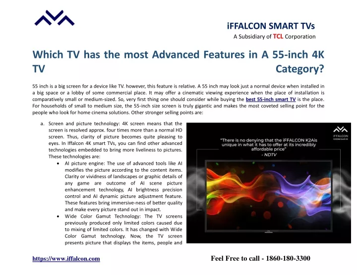 iffalcon smart tvs