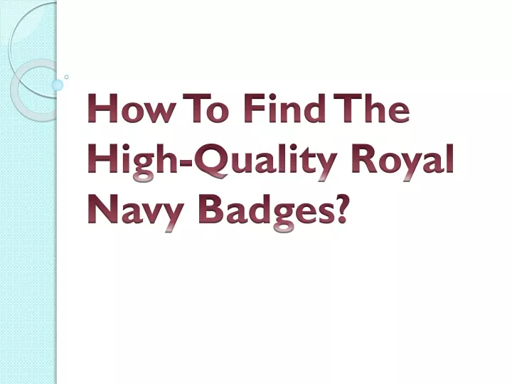 how to find the high quality royal navy badges