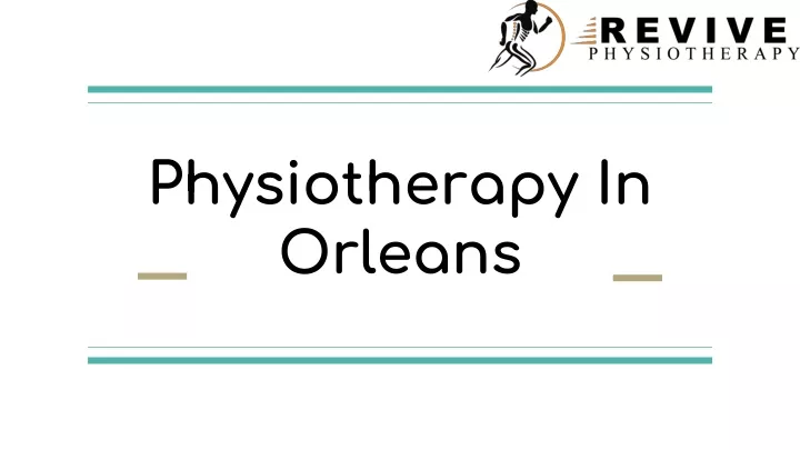 physiotherapy in orleans