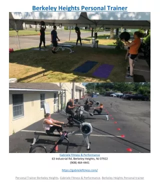 berkeley heights personal trainer