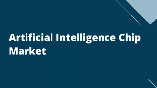 artificial intelligence chip market