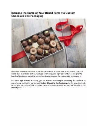 increase the name of your baked items via custom