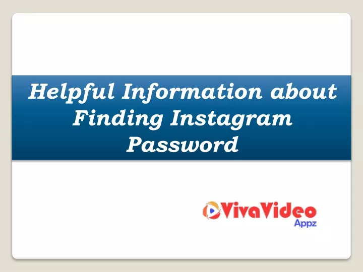 helpful information about finding instagram