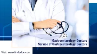 Why should you visit a Gastroenterology Doctors?