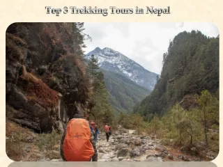 Top 3 Trekking Tours in Nepal