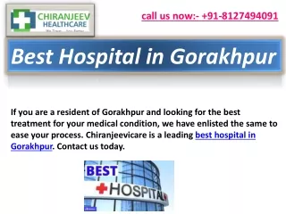 Best Hospital in Gorakhpur