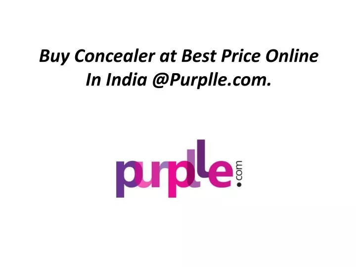 buy concealer at best price online in india @purplle com