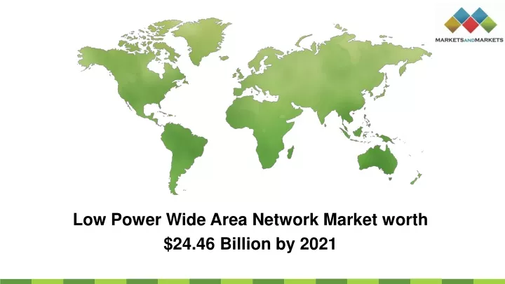 low power wide area network market worth