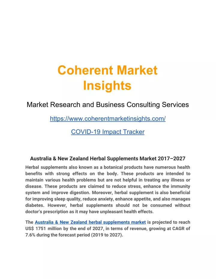 coherent market insights