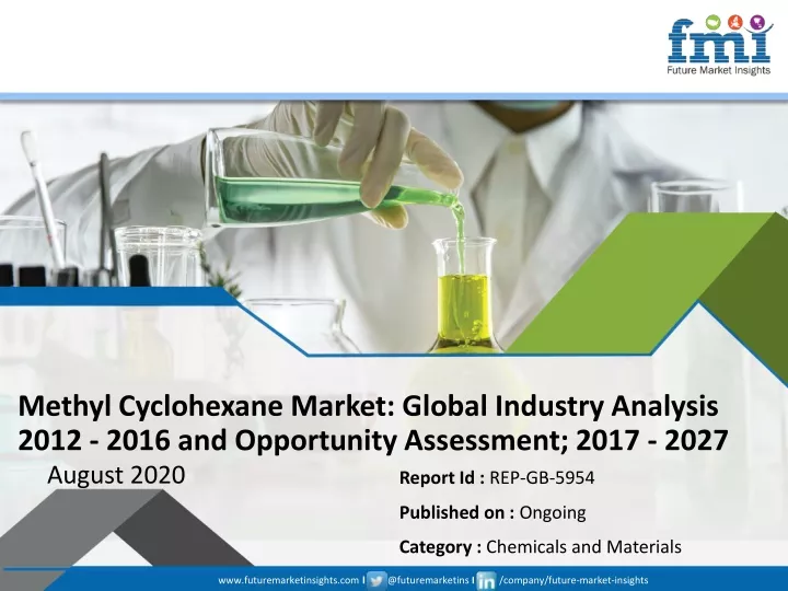 methyl cyclohexane market global industry