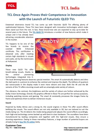 tcl india