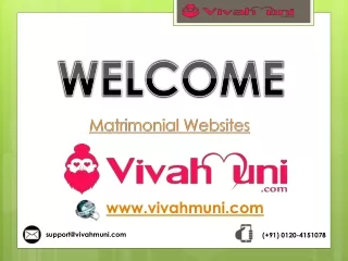 Best Indian matrimonial websites | Vivahmuni.com
