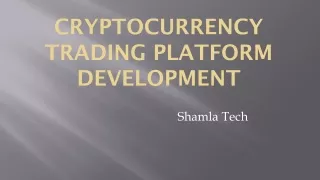 Cryptocurrency Exchange Development