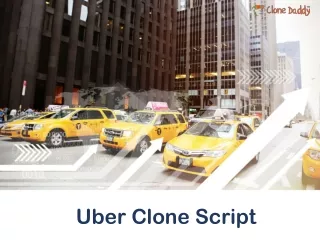 Uber Clone- Clonedaddy