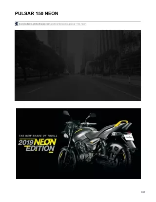 pulsar 150 neon