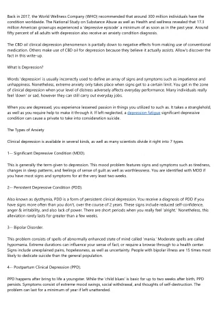 Regrettably, mental disorder still carries a preconception. If you have clinical depression or an additional comparable
