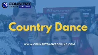 Country Dance -  West Coast Swing