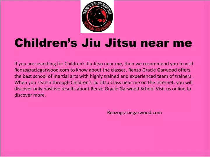 children s jiu jitsu near me