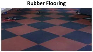 rubber flooring