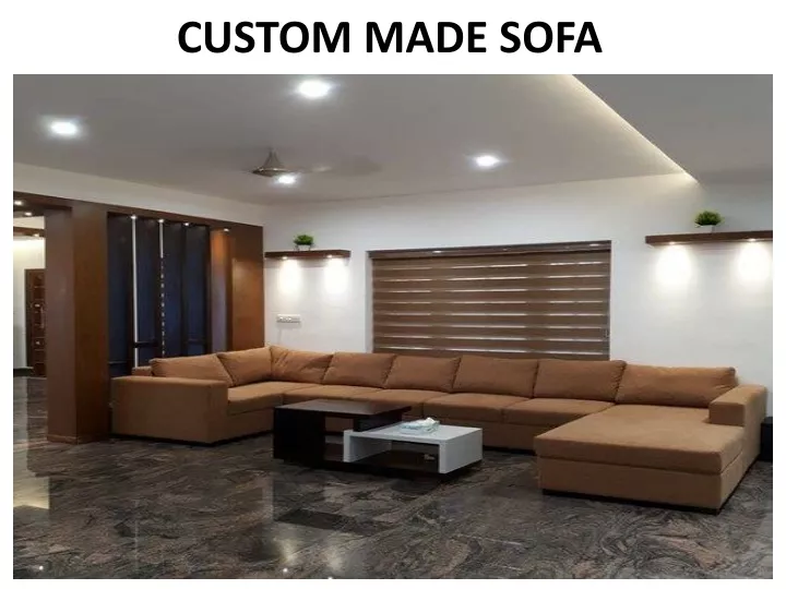 custom made sofa