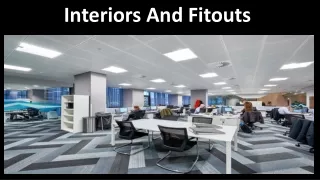 interiors and fitouts