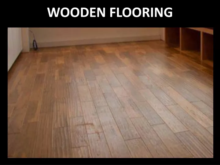 wooden flooring