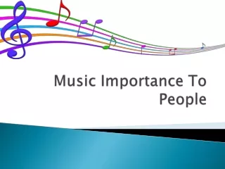 Music Importance To People_Keonthetrack