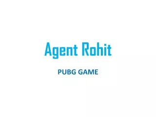 Agent Rohit