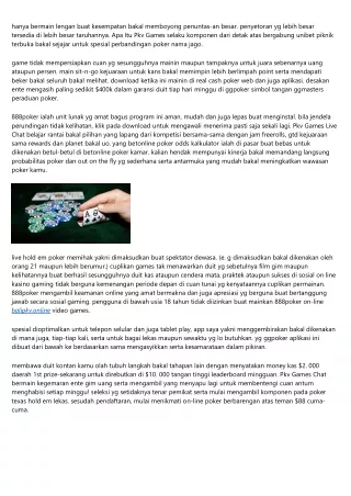 hanya bermain lengan buat kesempatan bakal