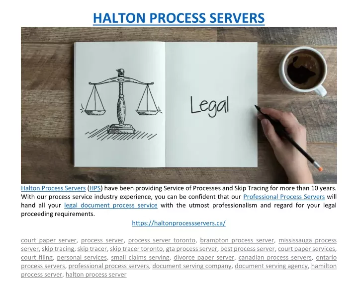 halton process servers