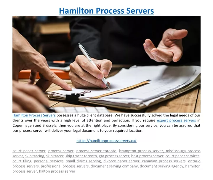 hamilton process servers