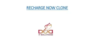 RECHARGE NOW CLONE | Recharge now Php Script | DOD IT Solutions