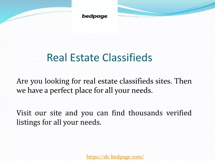 real estate classifieds